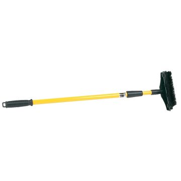 SubZero 2-in-1 Snow Broom with Squeegee 7.5IN Head 31-48IN Extendible Handle (assorted colors)