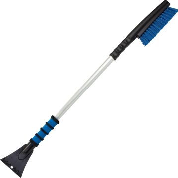 Mallory Maxx Snow Brush with Scraper 35IN Aluminum Handle (assorted colors)