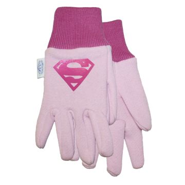Midwest Quality Gloves Warner Bros Child's Outdoor Gardening Gloves Pink, Youth
