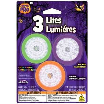 Fun World Pumpkin 3 Light Set