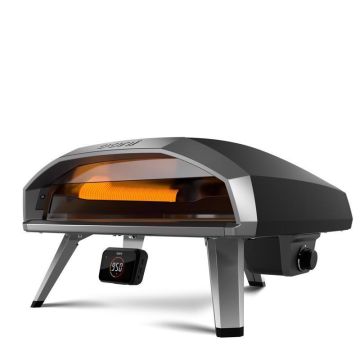 Ooni Koda 2 Pro Propane Gas Outdoor Pizza Oven Foundry, Black