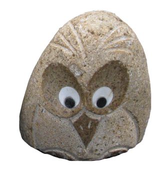 Angry Bird From Granite, 4"