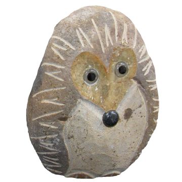 Standing Hedgehog From Granite, 4"