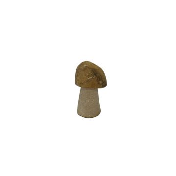 Natural Granite Boulder Mushroom Small