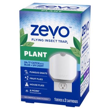 Zevo Indoor Plant Insect Trap and Lure Kit, 3 pk