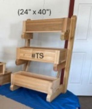 Winter Woodworks 3 Tier Planter, 24" x 40"