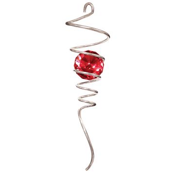 Spinfinity Design Silver Red Tail