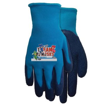 Midwest Quality Gloves Hasbro Child's Indoor/Outdoor PJ Mask Grip Gloves Blue, Youth