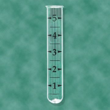 Ancient Graffiti, Rain Gauge Glass Replacement Tube 3" Diameter