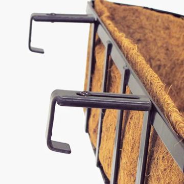 BORDER CONCEPTS Deck Trough with Coco Liner 2.5FT