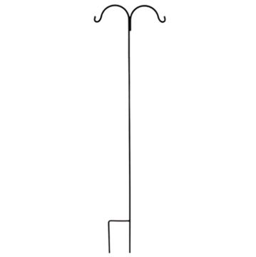 Border Concepts Tall Double Crane Hook Black 7.3FT