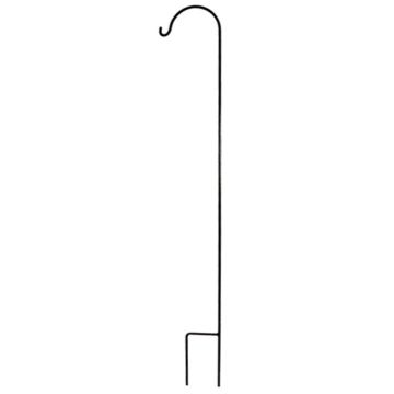 Border Concepts Tall Heavy Duty Single Crane Hook Black 7.3FT