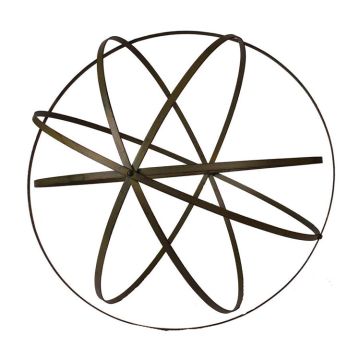 A&B Large Wrought Iron Folding Ball