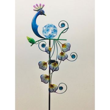 Peacock Solar Stake