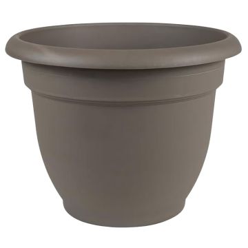 Bloem, Ariana Self Watering Planter, Peppercorn