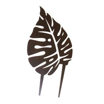 BORDER CONCEPTS Mini Trellis 'Monstera Tropic Leaf'