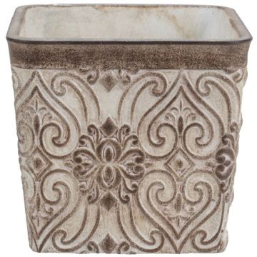 Square Gothic Art Design Cement, 6.25"