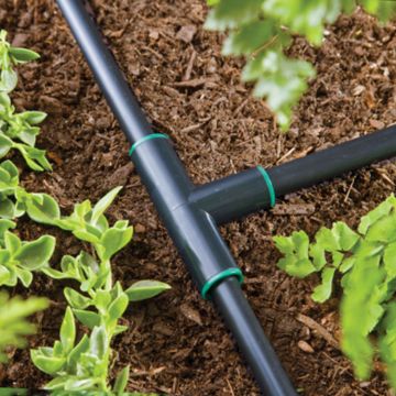 raindrip® Drip Irrigation Fittings ½ Compression Tee 1 pack