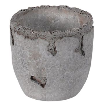 Round Distressed Cement Design, 2.25"