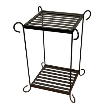 BORDER CONCEPTS Plant Stand 'Bristol' 2-Tier 27IN Tall