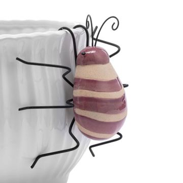 Napco Pot Hanger Beetle Purple
