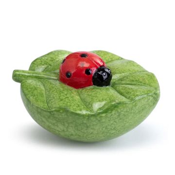 Napco Water Floater Ladybug on Leaves
