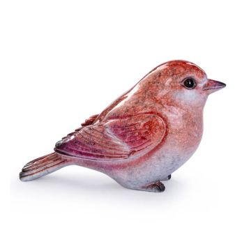 Napco Bird Statue Purple Finch