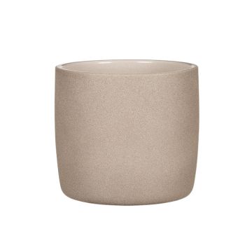 Scheurich Solido Taupe Stone Pot
