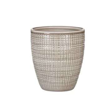 Scheurich Corteza Taupe Orchid Pot, 5.25"
