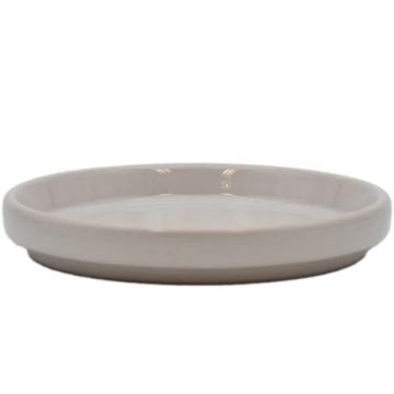 BORDER CONCEPTS Standard Glazed Saucer 'White'