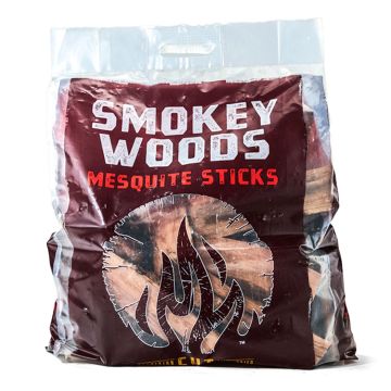 Smokey Woods All Natural Mesquite Cooking Logs, 1 cu ft