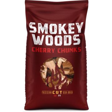Smokey Woods All Natural Cherry Wood Smoking Chunks, 350 cu in