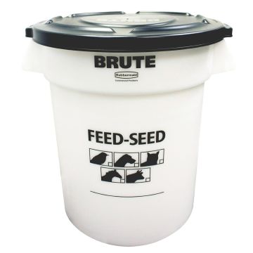 Rubbermaid BRUTE® Feed Container with Lid 20 Gallon