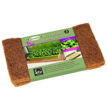 Haxnicks Microgreens Growing Mat 13 x 7" 3 pk