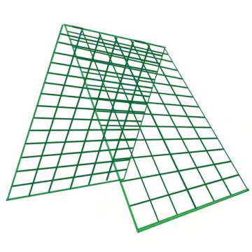 BOSMERE Steel 2 Panel English Garden Trellis 30 x 30 inches