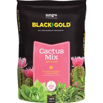 Black Gold® Natural & Organic Succulent & Cactus Potting Mix Plus Fertilizer 0.07–0–0