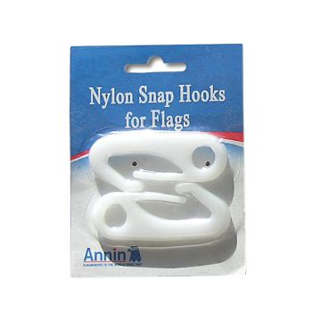 Annin Nylon Snap Hooks for Flags, 2 pack