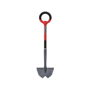 Radius Garden Carbon Steel Garden Edger 39 in. Poly Handle