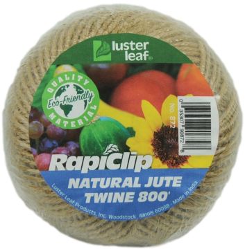 RapiClip Natural Jute Twine, 800'