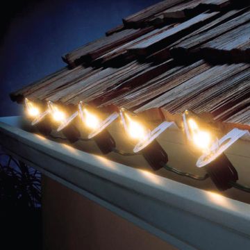 Celebrations Holiday Lighting Shingle Tab Accessory 25 pc