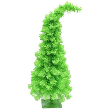 Celebrations Full Grinch Green Christmas Tree, 2 ft