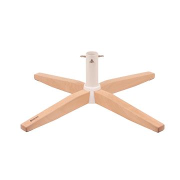 Tree Nest Metal/Wood Artificial Christmas Tree Stand, 8 ft.