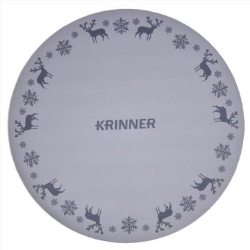 Krinner 24" Christmas Tree Mat, Gray