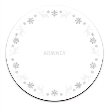 Krinner 24" Christmas Tree Mat, White