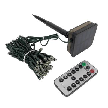 Celebrations LED Mini Multicolored String Lights w/ Remote Christmas Lights, 16.2 ft.