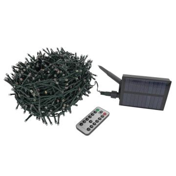 Celebrations LED Mini Multicolored String Lights w/ Remote Christmas Lights, 164 ft.