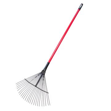 BULLY TOOLS Thatching Rake 24-Tine 23.5" Steel Head 68" Fiberglass Handle