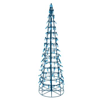 Glenhaven, Cone Tree 4' LED Blue Twinkle