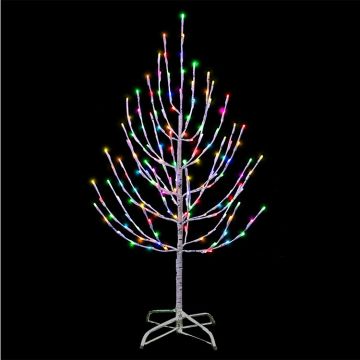 Glenhaven Home & Holiday LED Twig Tree Multi-Colored Twinkle 3FT