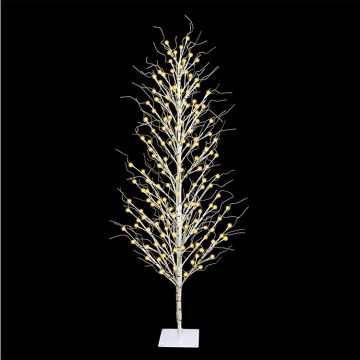 Glenhaven Home & Holiday LED Twig Tree Warm White Twinkle 5FT